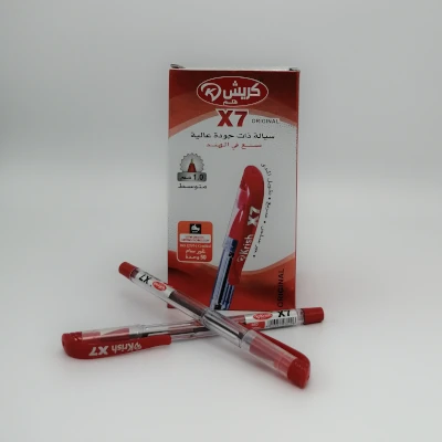 image of Stylo à Bille Rouge X7