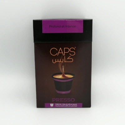 image of Capsules café presso profond et intense