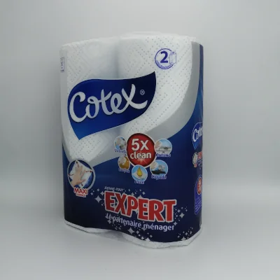 image of 2 rouleaux d’essuie tout expert ultra absorbent