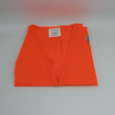 image of Gilet de sécurité orange fluo