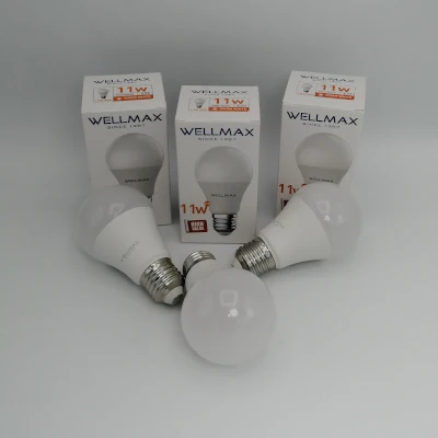 image of Lampe LED 11W E27 lumière chaude A60