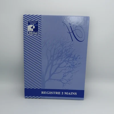 image of Registre 2 Mains A4