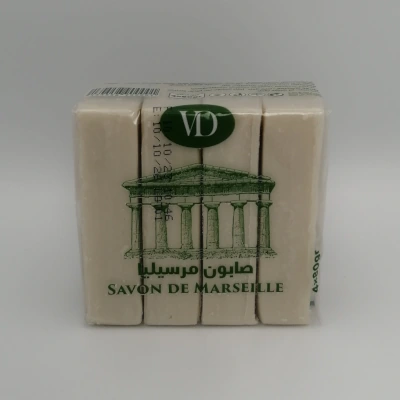 image of Savon Marseille 4 pièces 80g